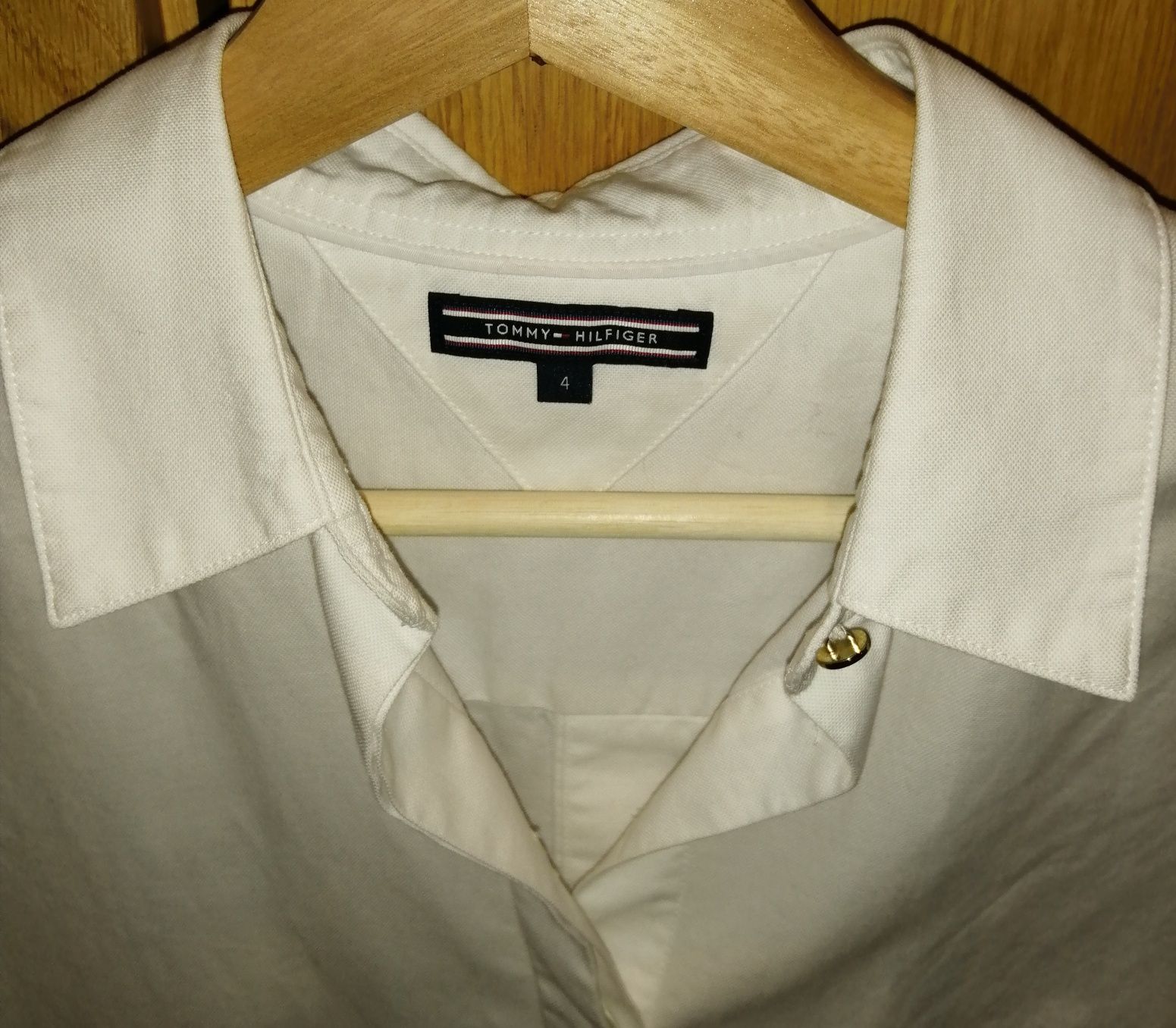 Camisa S(Tommy Hilfiger)Nova Branco