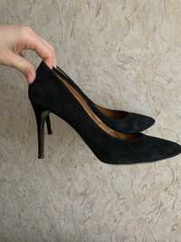 Туфлі жіночі натуральна замша 41 розмір. 26 см