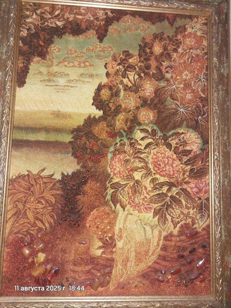 Картина из янтаря 67×50см