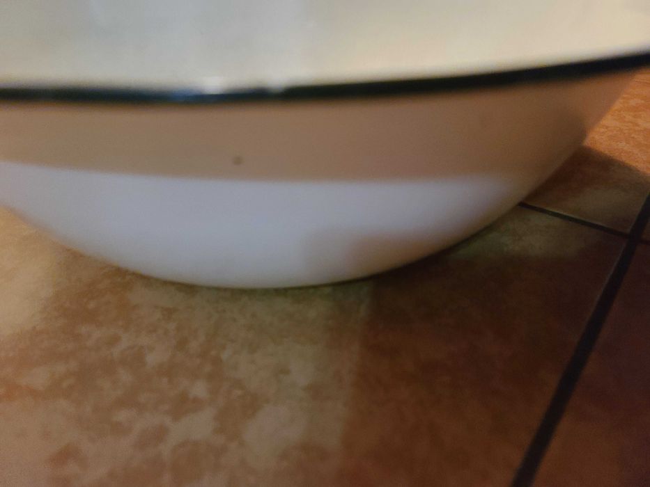 Миска господарська 10 літрів емальована сталь