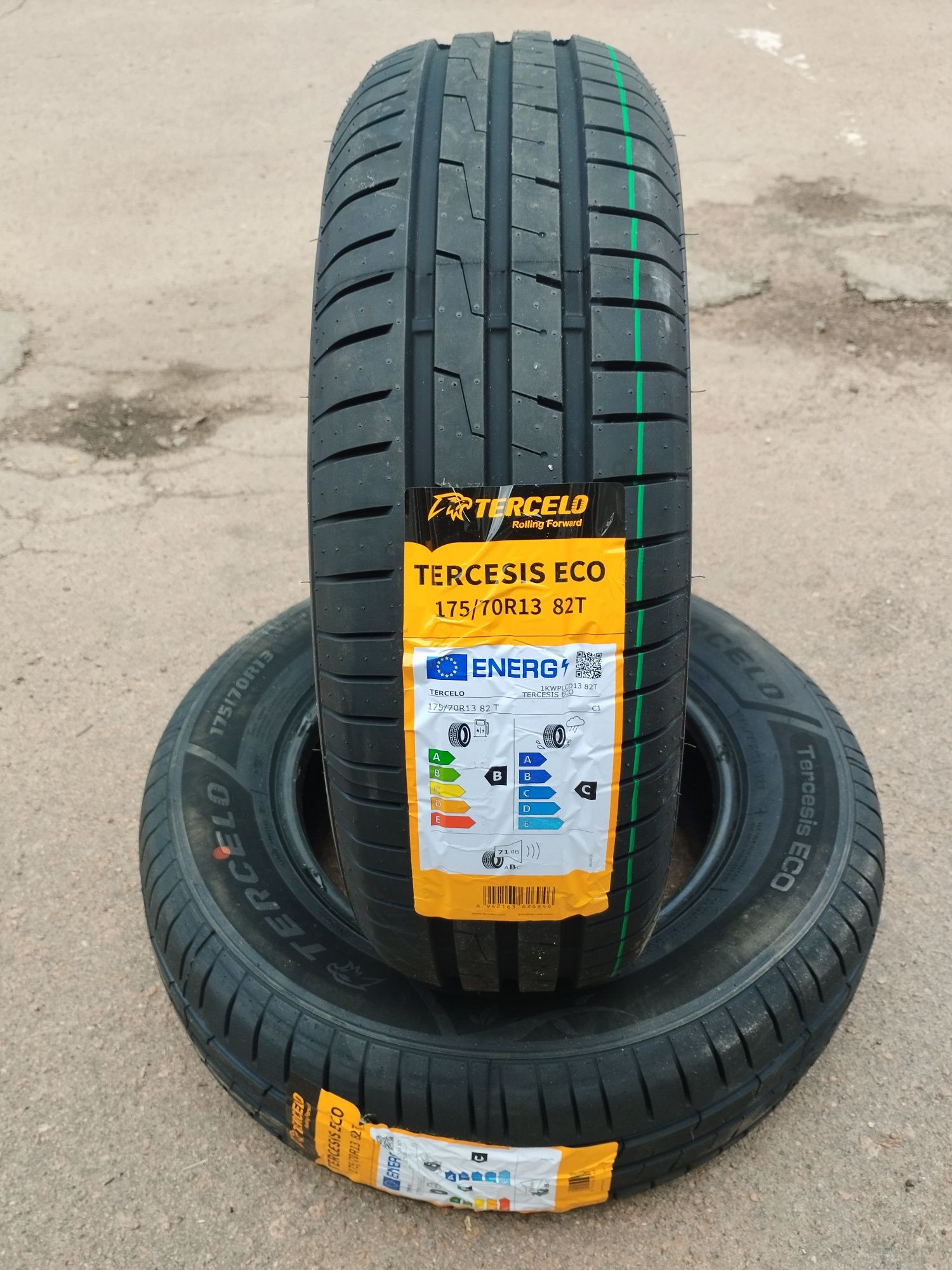 Шини Літні
175/70 R13 82T Tercelo Tercesis ECO