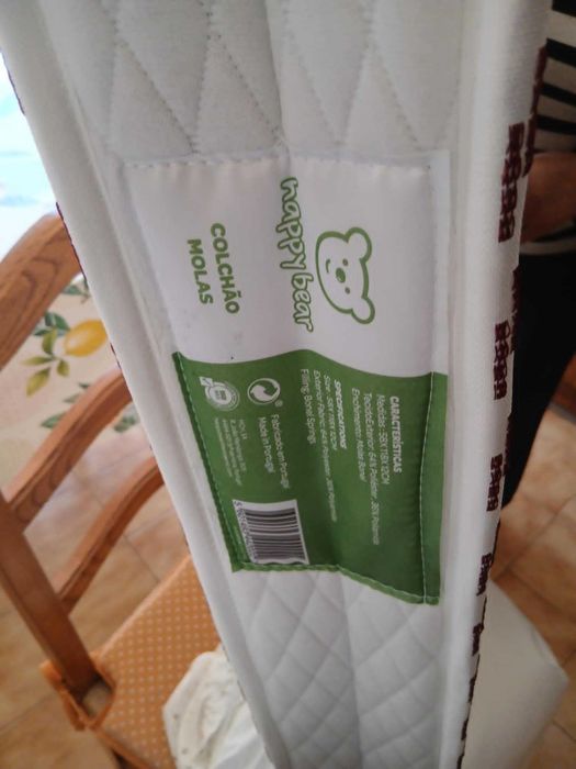 Colchão de molas para cama de bebe