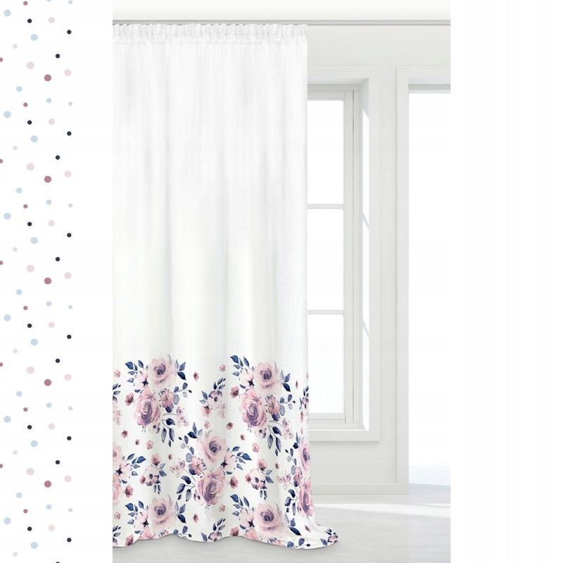 Firana 140x250 Okienna Dekoracyjna Rosally Taśma