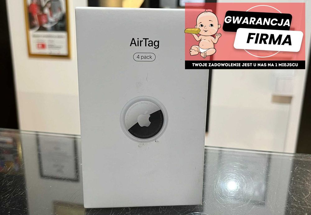 Lokalizator APPLE AirTag 4szt. | Nowe | iOS |