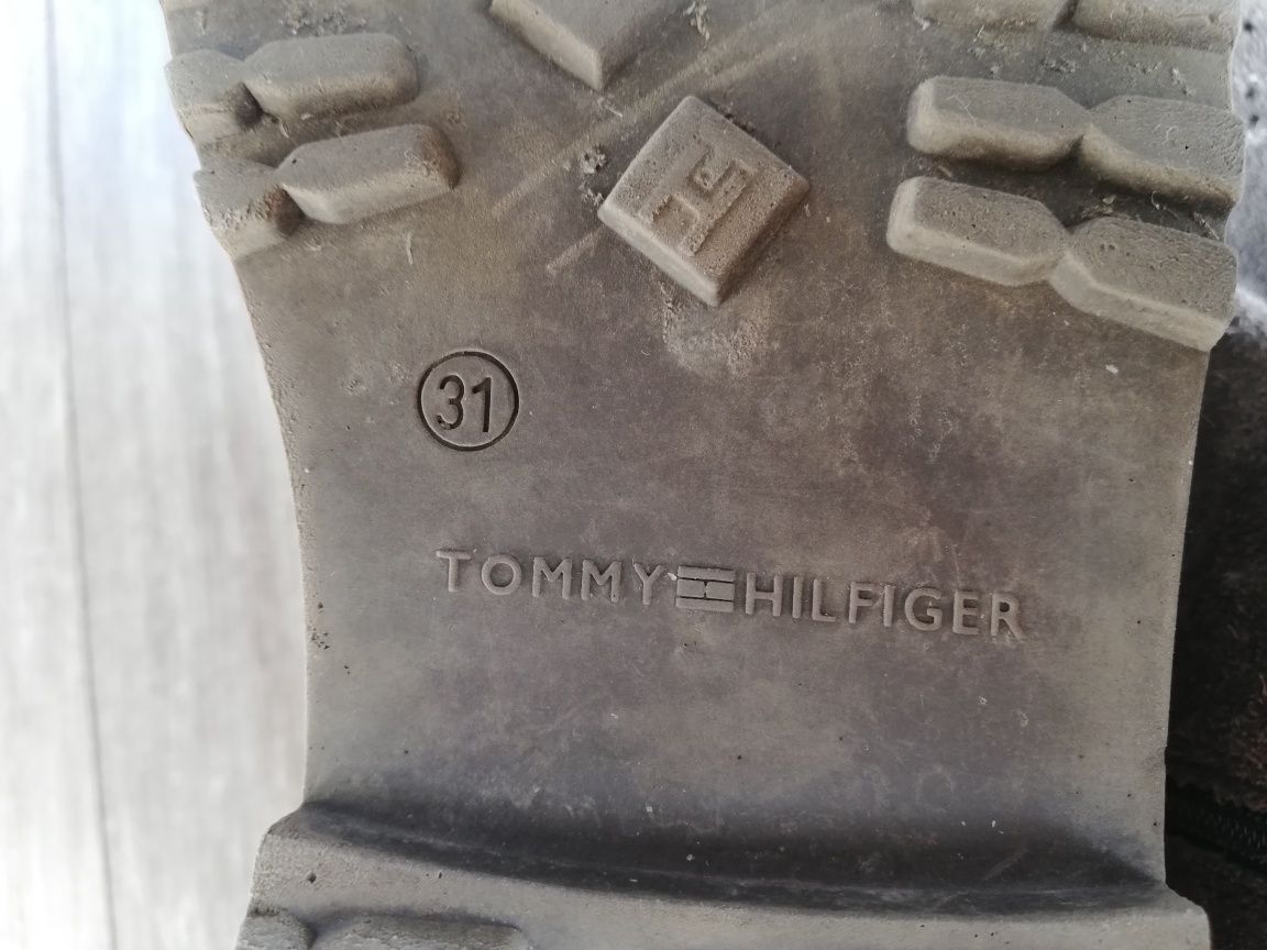 Tommy Hilfiger botki sztyblety