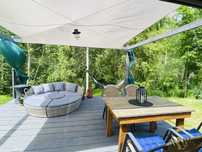 Domek Holenderski CHIC -boho na Mazurach. Sauna i balia.