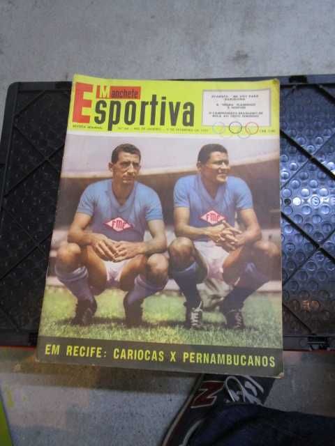 Revista desportiva antiga Brasileira Manchete desportiva