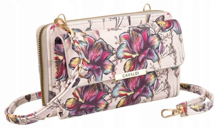 mini torebka-portfel ze skóry ekologicznej - 4u cavaldi