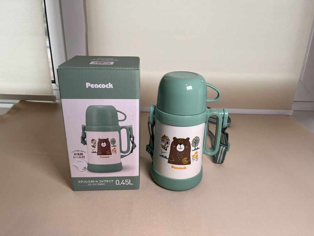Термоси термокружки преміум якості Zojirushi Thermos Peacock з Японії