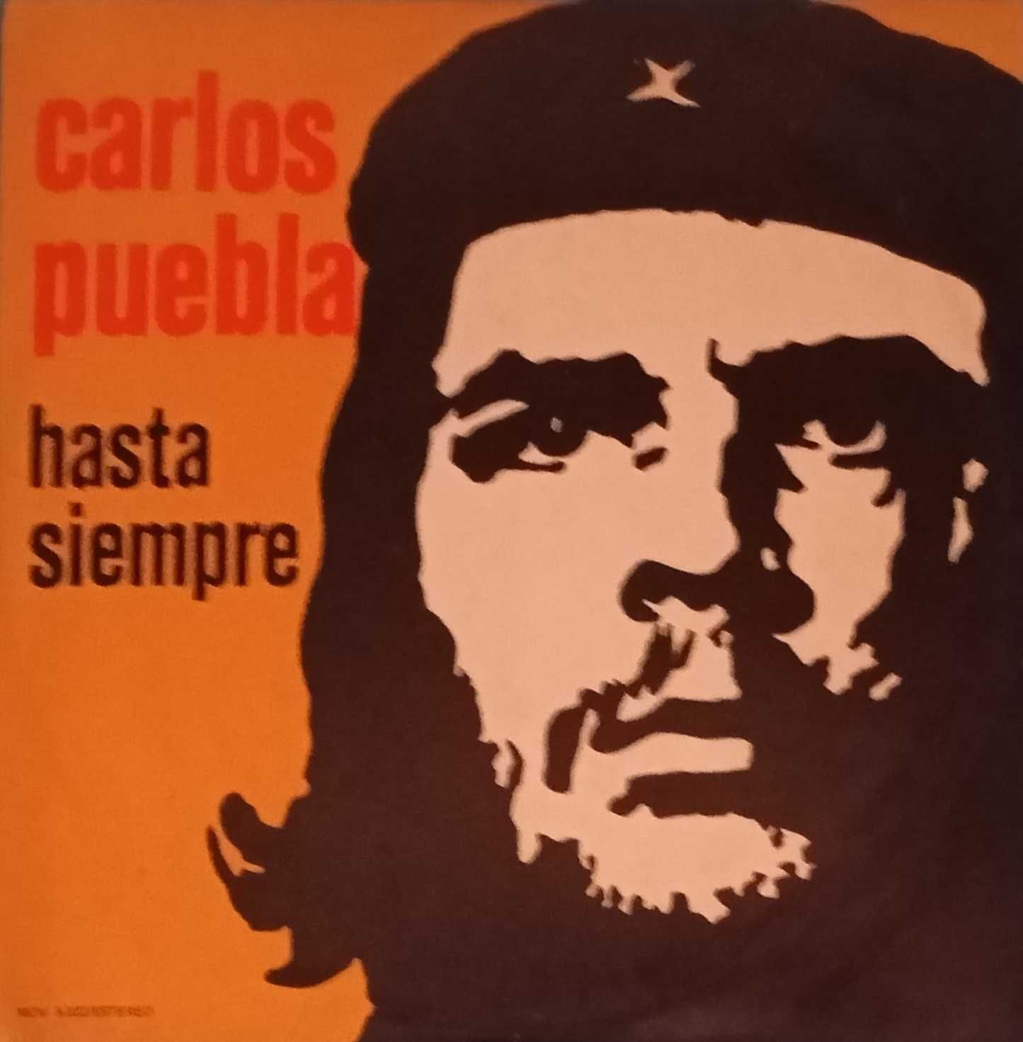 Disco de vinil LP (33 Rpm) Carlos Puebla - "Hasta Siempre"
