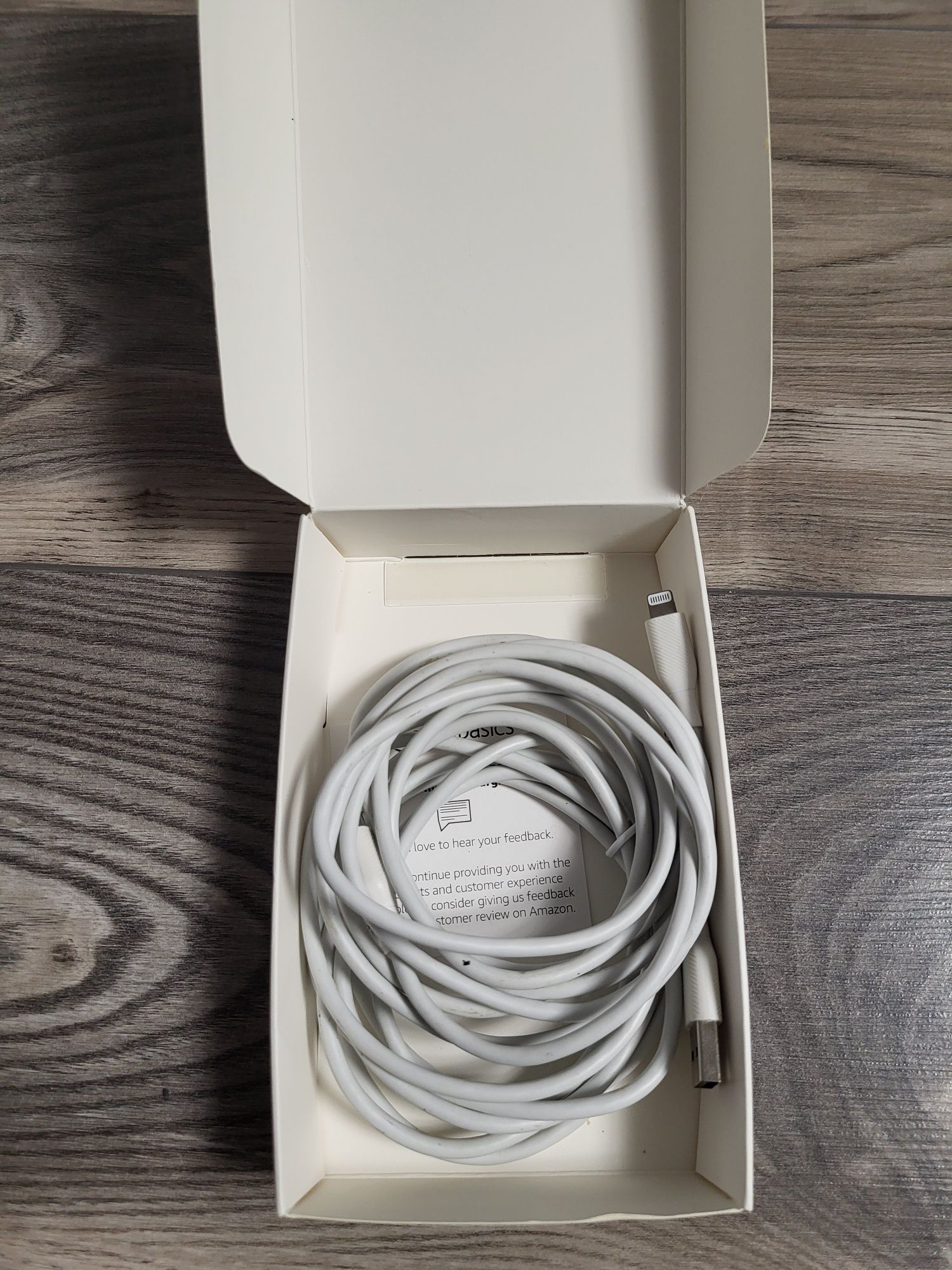 Amazon Basics Kabel z USB-C na Lightning, 2 szt 1.8 m