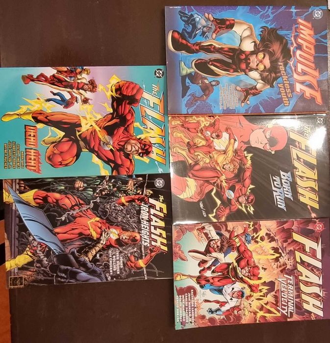 Pack Flash - Mark Waid, G. Morrison, M. Millar, G. Johns