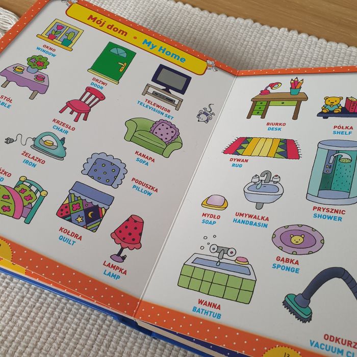 Słownik obrazkowy Angielski Olesiejuk