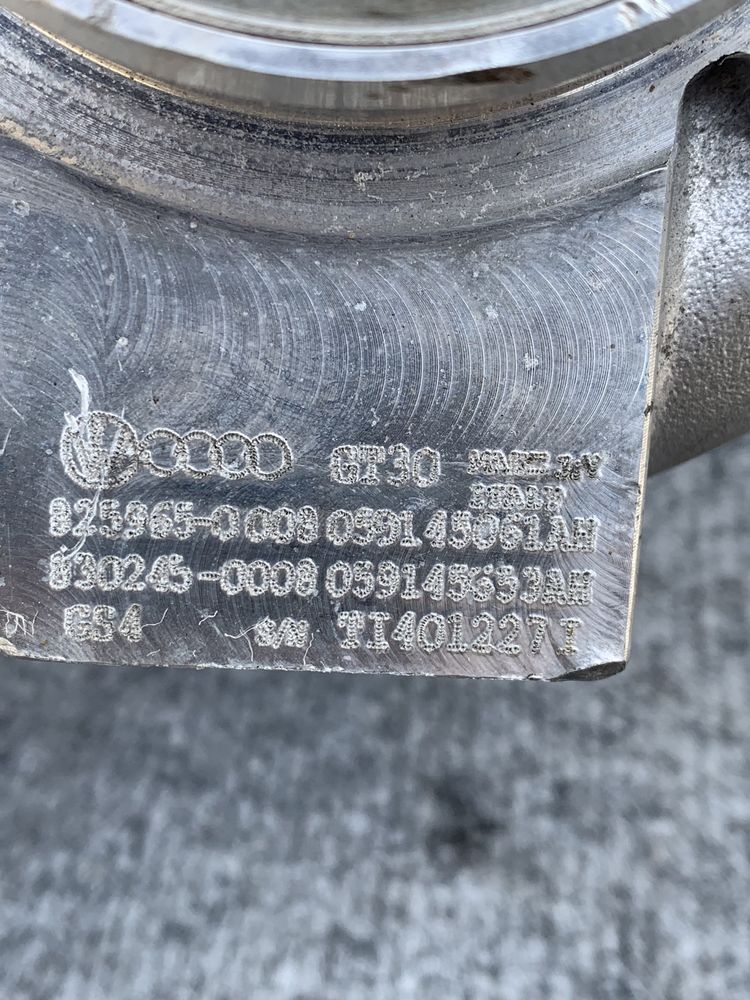 Turbina turbosprężarka Audi A6 A7 Q5 SQ5 3.0 BI TDI BI-TURBO GWARANCJA
