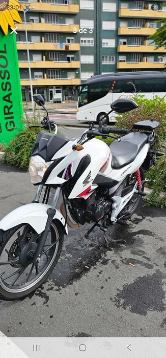Honda Cbf 125 Branca