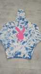 Bluza Playboy × Missguided tie dye oversize