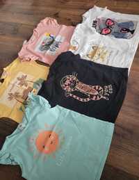 Koszulki/ T-shirt  dla dziewczynki H&M , Coccodrillo, 5.10.15