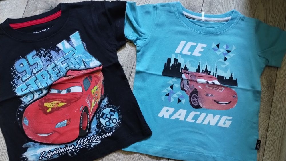 Zestaw t-shirtów, koszulek chłopięcych na lato 80-86