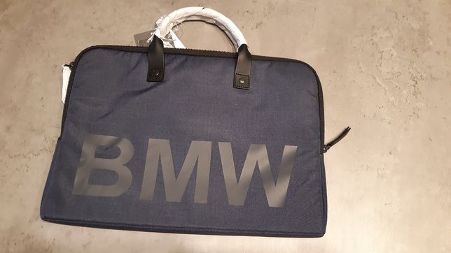 Torba na laptopa BMW- prezent dla pasjonata marki
