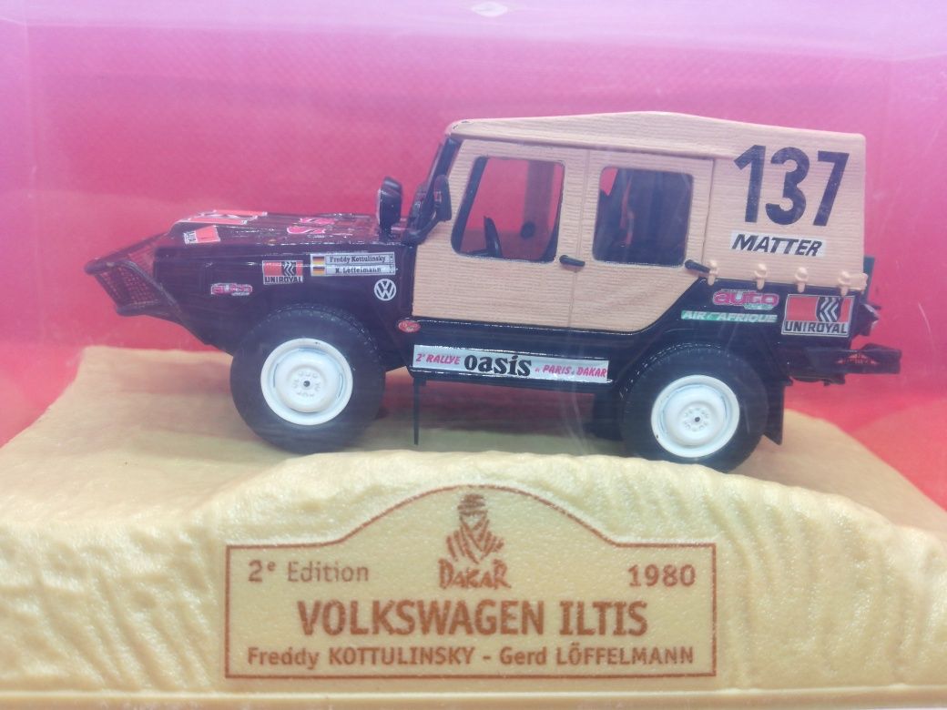 N.55 Miniaturas 1/43 do Rally Dakar como novas