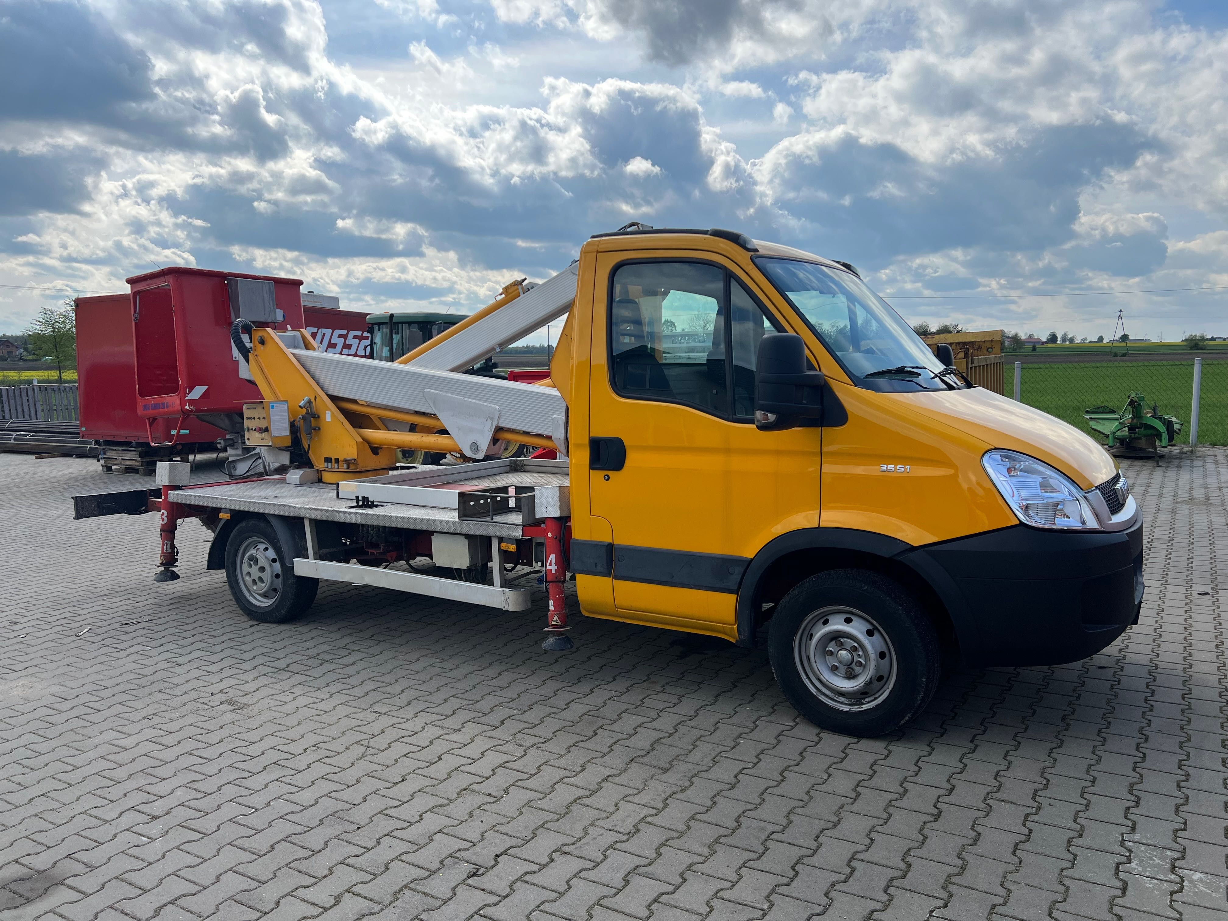 Wynajmę podnośnik koszowy Iveco Daily