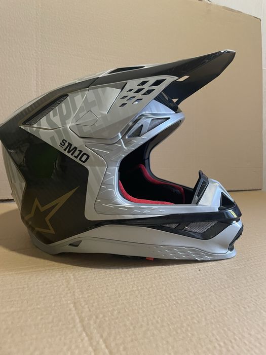 Vendo capacete alpinestars sm-10 carbon
