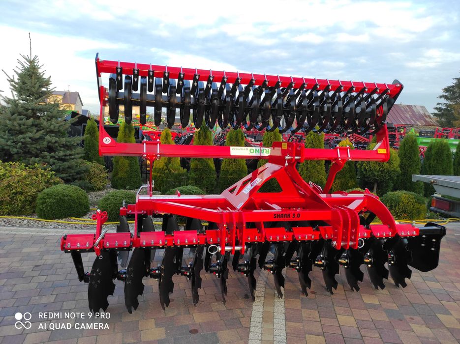 Brona SHARK SHS 3,0M talerzowa producent Grano-System Jakość!