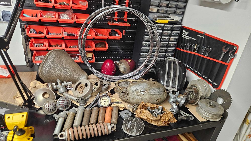 Części RYŚ ŻAK KOMAR 230 !! MR1 komar 231B MR2 motorynka 232 Romet 231