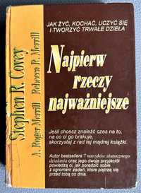 Stephen R, Covey - Najpierw rzeczy najważniejsze - stare wydanie!