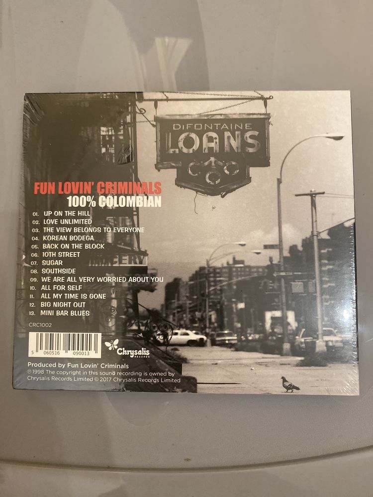 Plyta CD album Fun Lovin’ Criminals 100% colombian