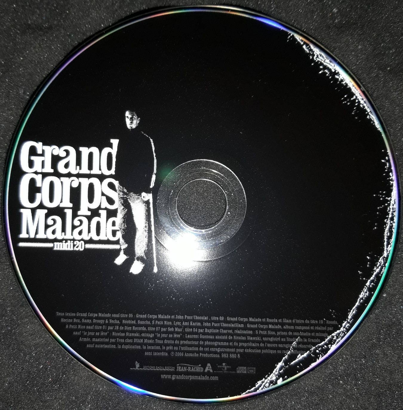 Grand Corps Malade – Midi 20 (CD+DVD, 2006)