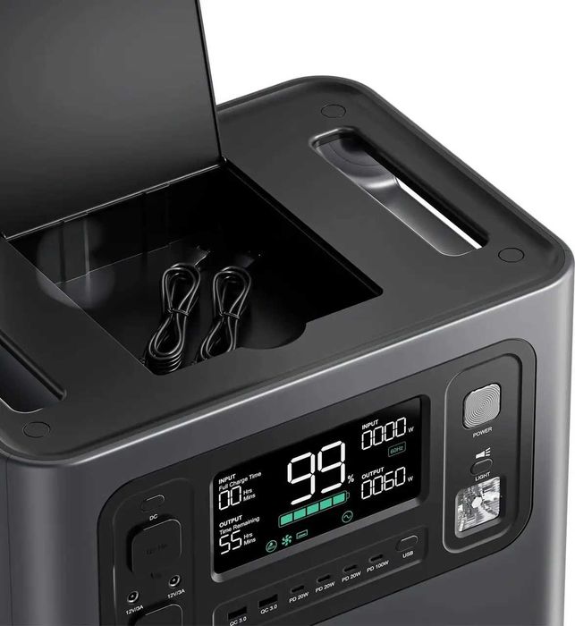 Aferiy P210 2400W/2048Wh 2 квт зарядна станція павербанк акумулятор