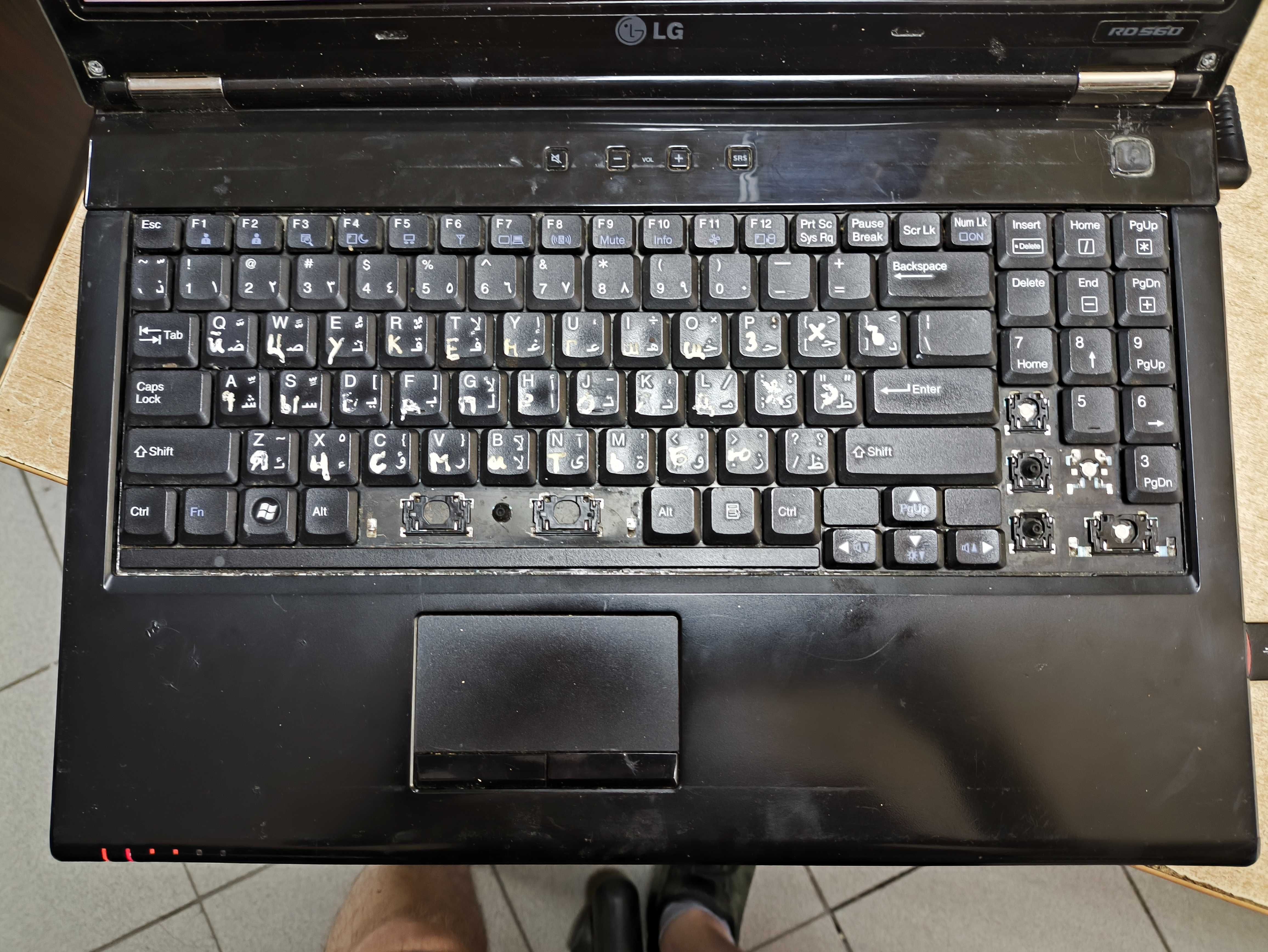 Ноутбук LG LGR58 Intel T4400 DDR3 2Gb