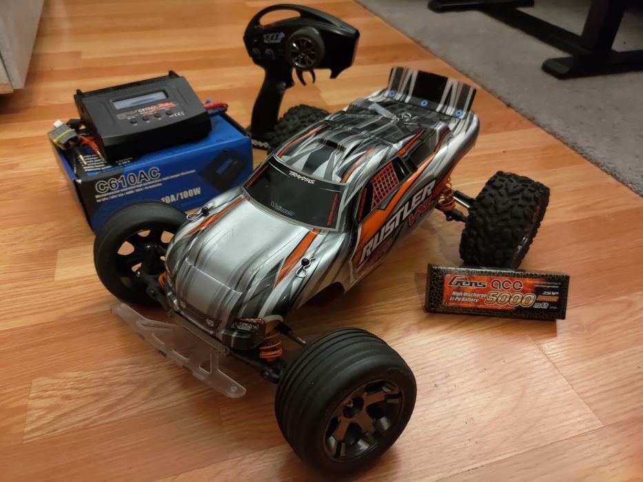 Traxxas Rustler VXL 1:10 2wd - LiPo - zestaw- zdalnie sterowany