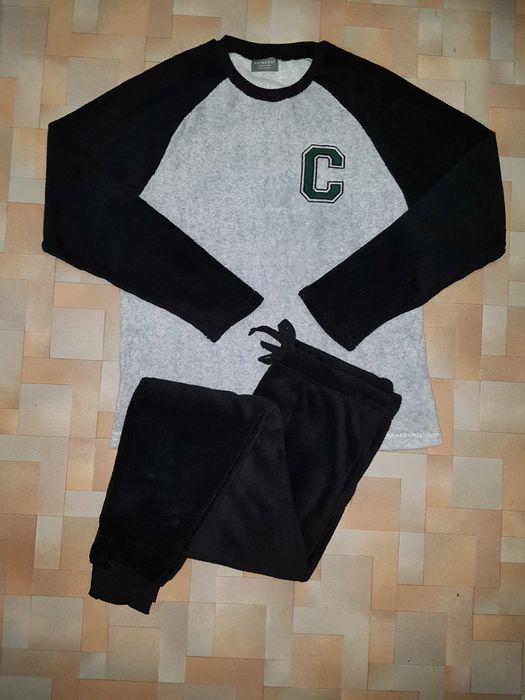 Мега теплый пушистый комплект, пижама меховушка, плюш Primark М р-р