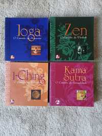 Livros Ioga, I-Ching, Kama Sutra e Zen