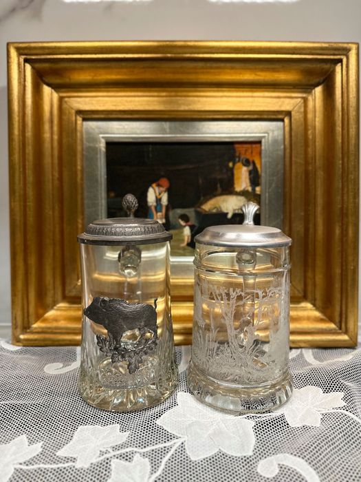 Canecas de cerveja alemã