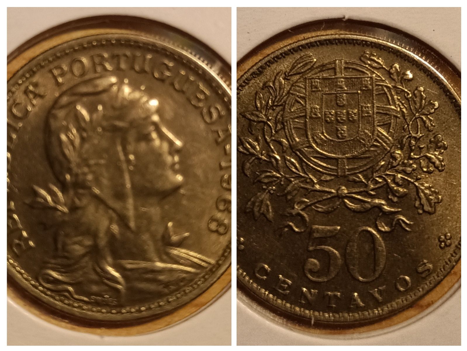 3 moedas 50 centavos 64-67-68