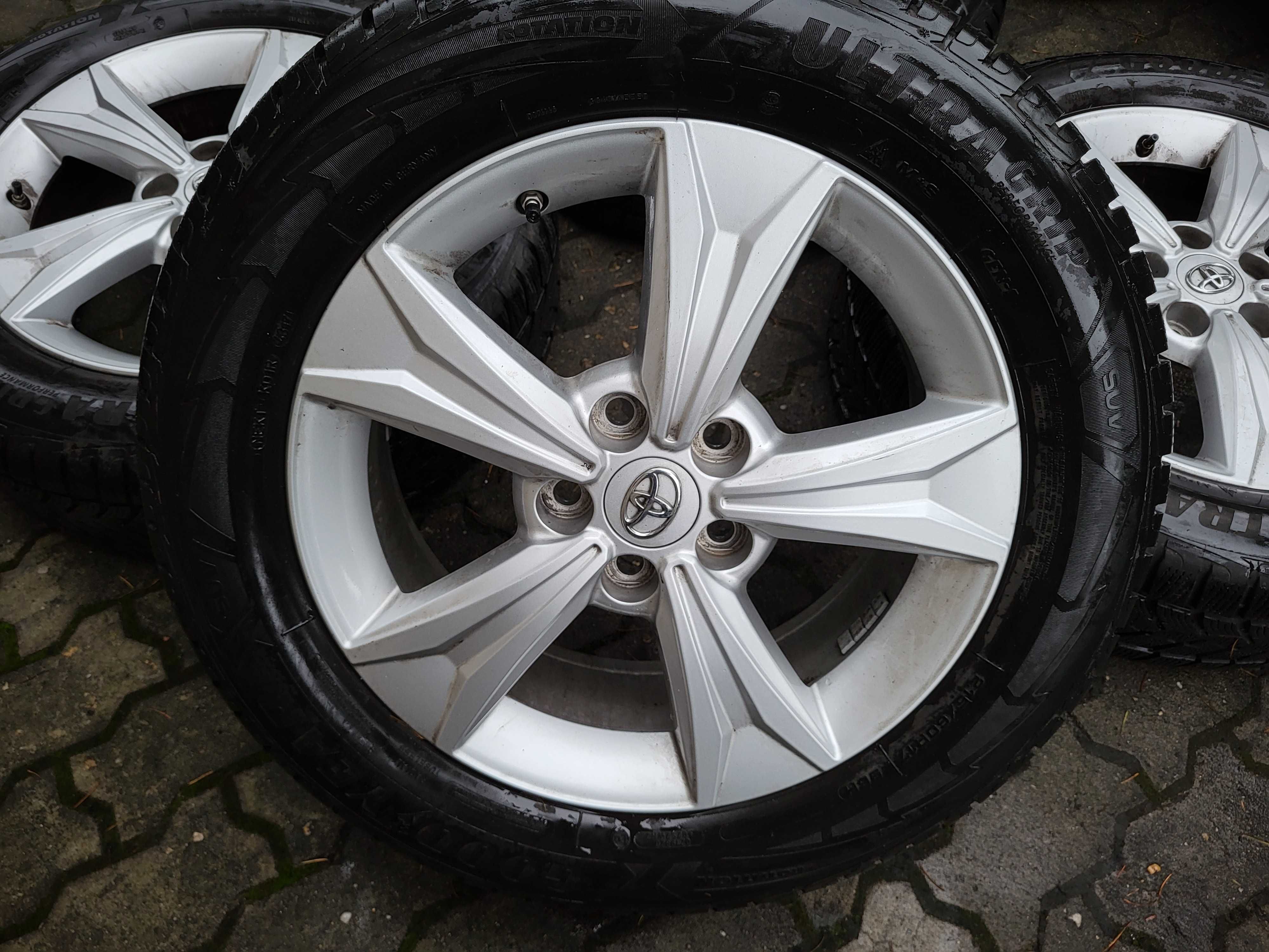 Felgi aluminiowe 17" 5x114,3 Toyota C-HR z oponami zimowymi