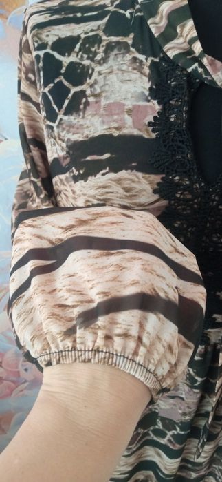 Sukienka wzorzysta L