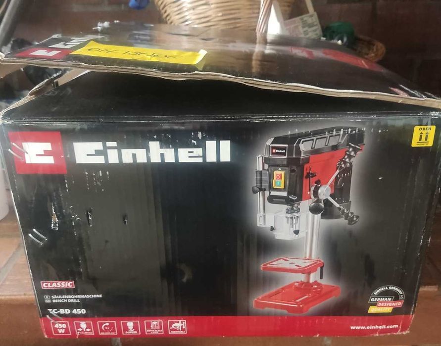 Berbequim de bancada novo einhell