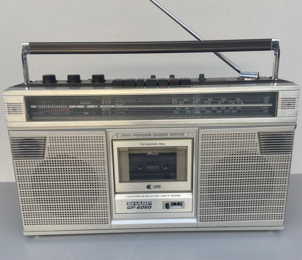 Sharp GF-6060H Stereo Radio - Tape Recorder