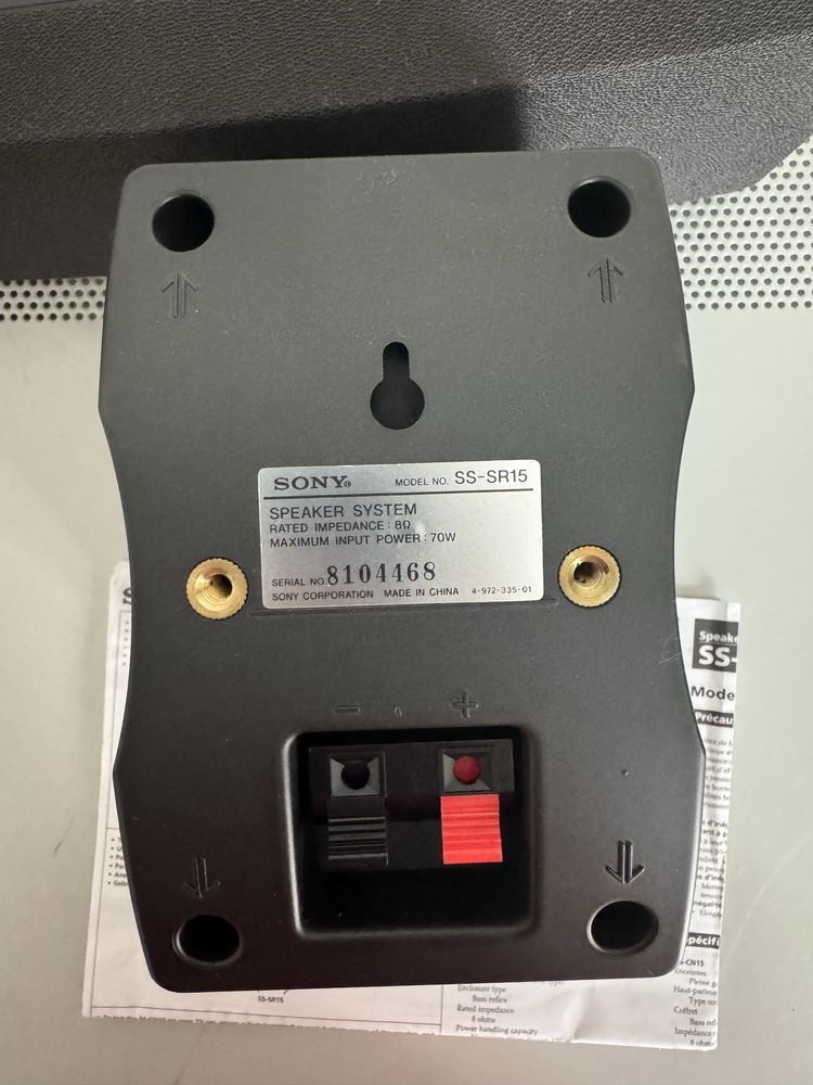 Sony Speaker System SS-CR150