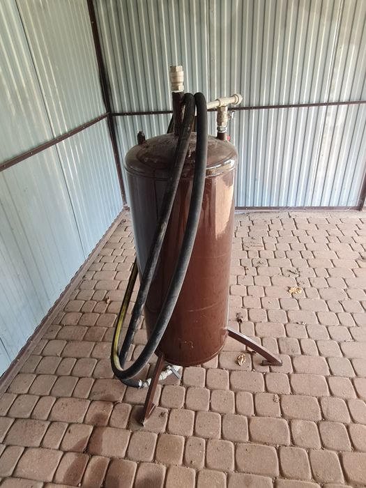 Piaskarka do piaskowania 5 m Wąż solidna konstrukcja