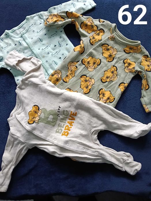 Zestaw ubranek 70szt. rozm. 56+62