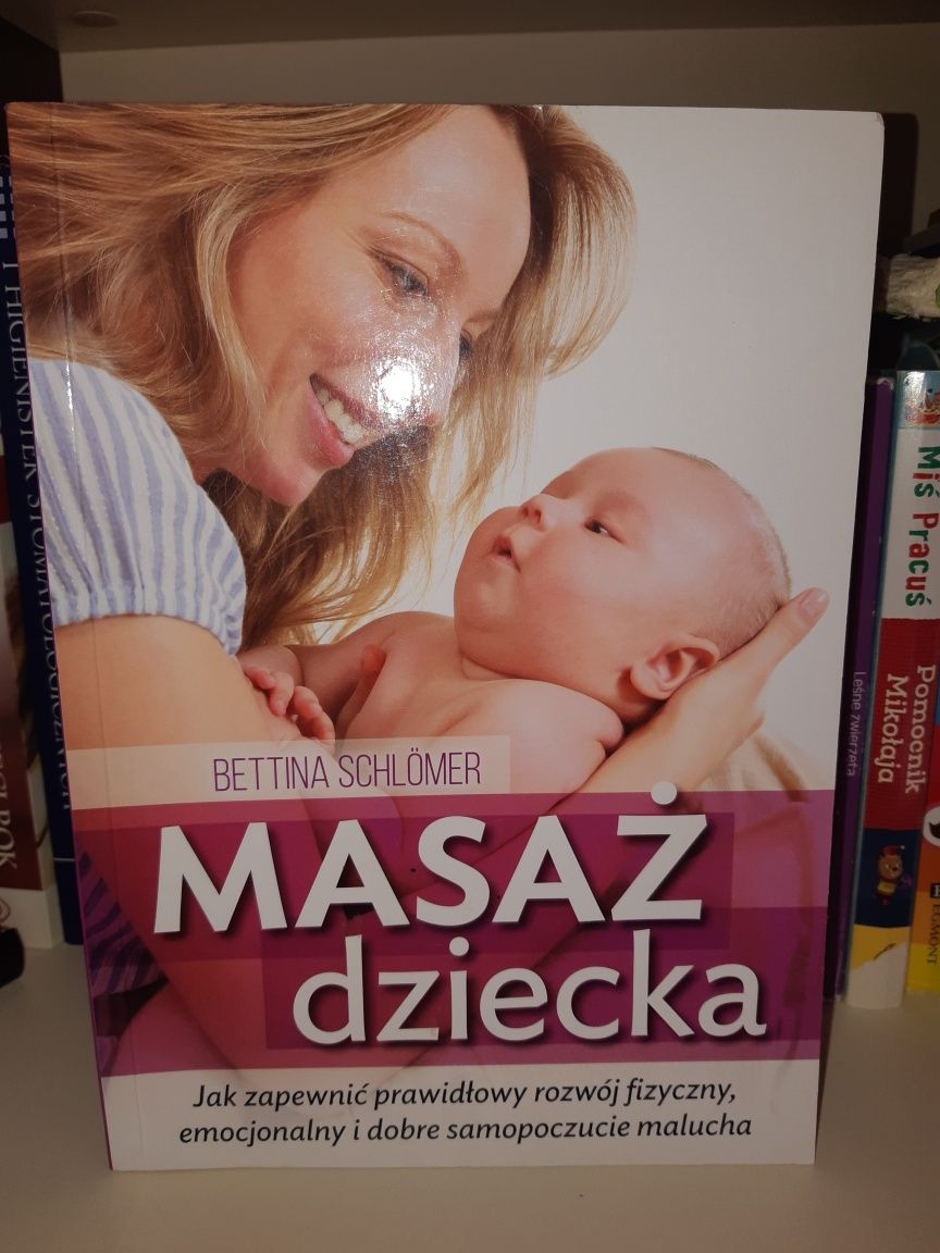 Książka masaż  dziecka