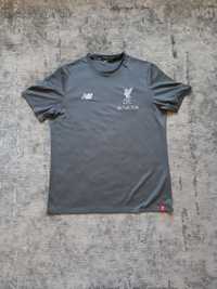 Szara koszulka sportowa New Balance Liverpool XL