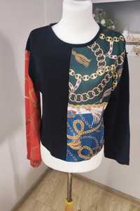Bluzka Zara luźna kimono S M