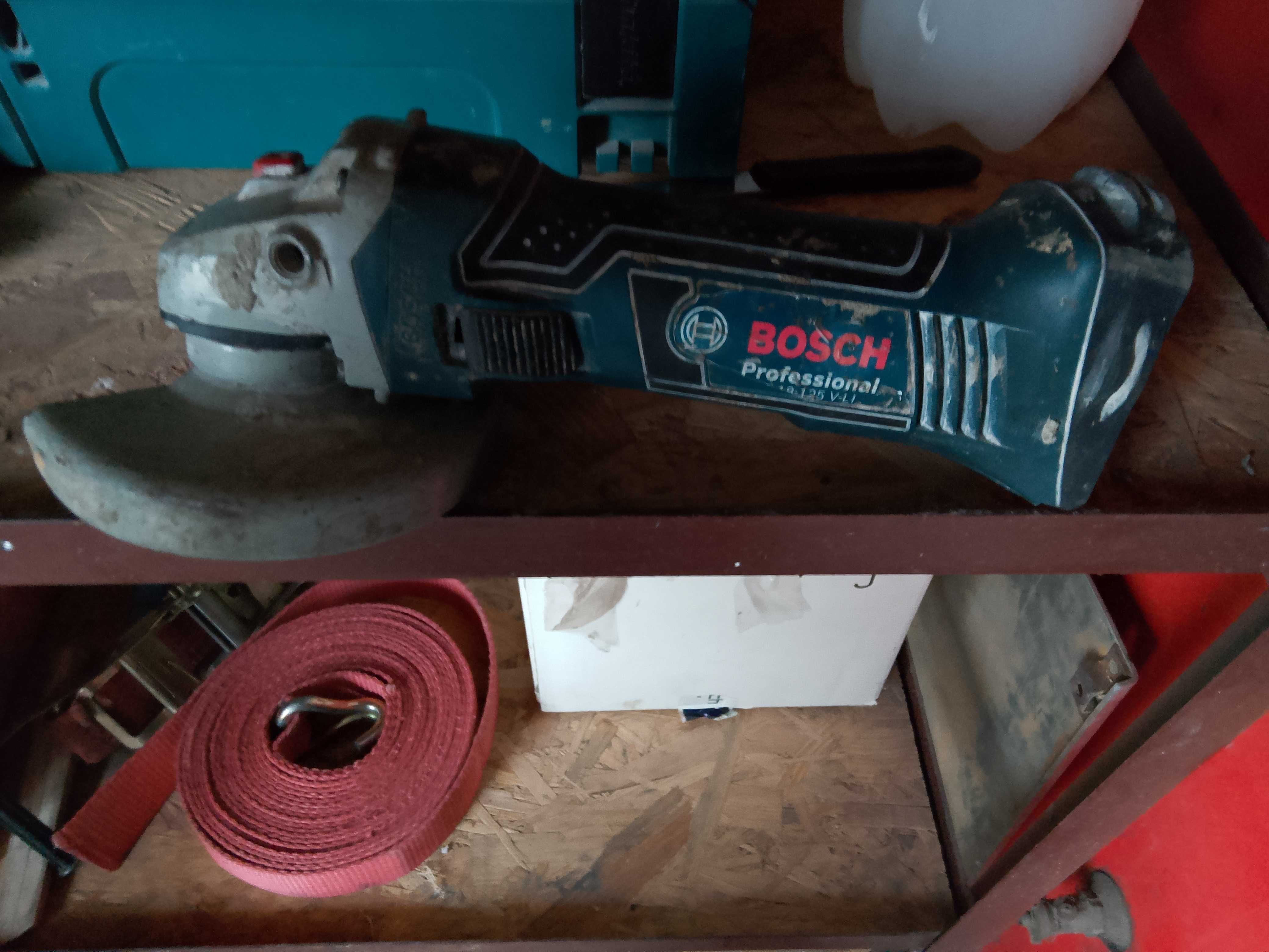 Szlifierka 125 Bosch Aku uszkodzona