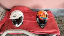 Capacete mota enduro
